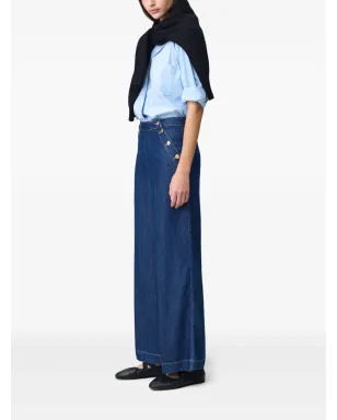 Claudie Pierlot ワイドレッグ・セーラーパンツ - サムネイル3