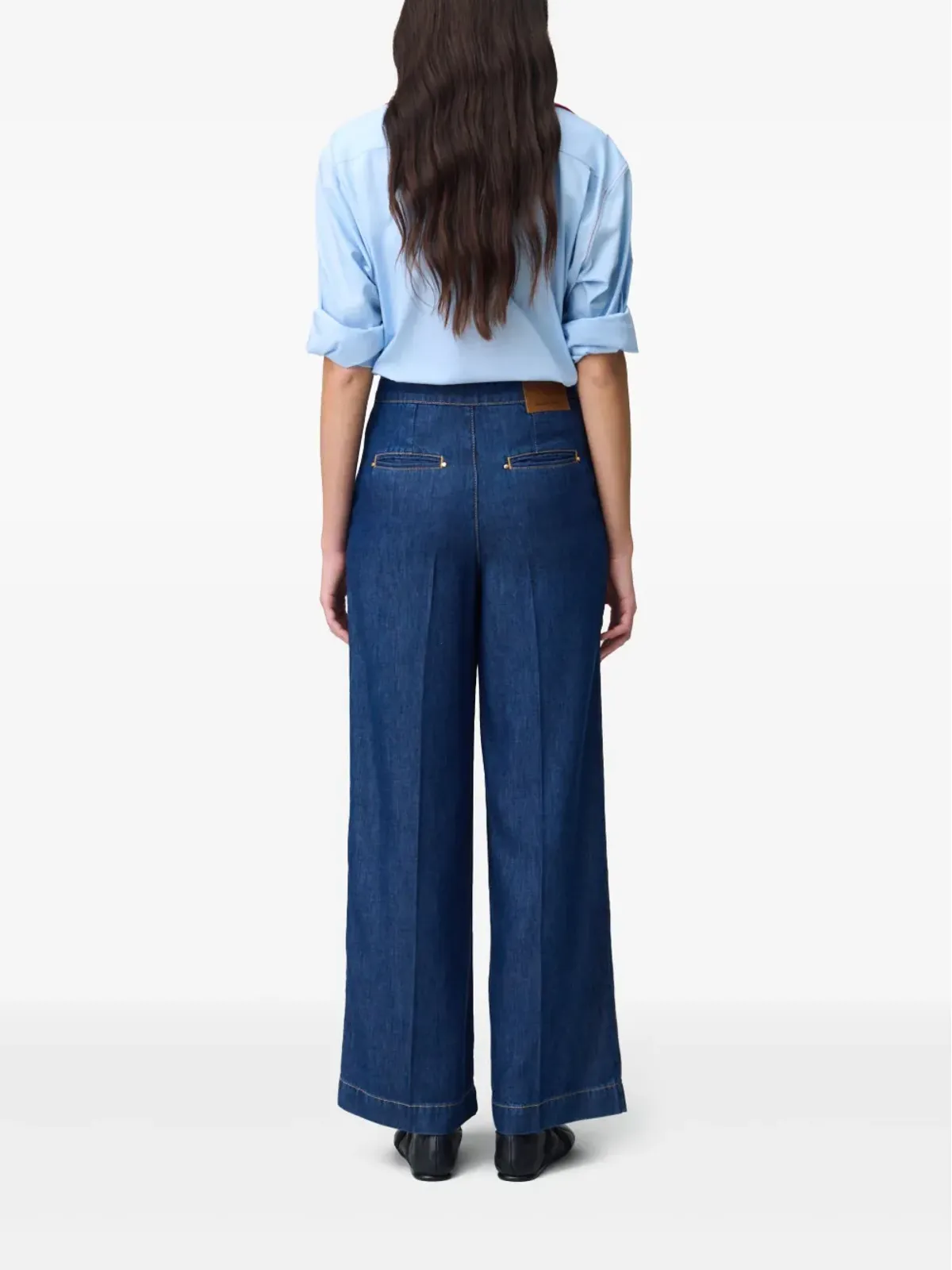 Claudie Pierlot ワイドレッグ・セーラーパンツ - 画像4