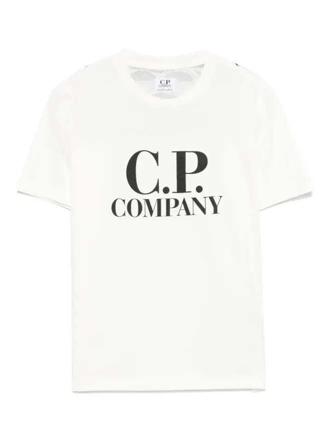 C.P. Company Kids C.P. Company Kids ゴーグルプリントTシャツ - ホワイトの商品画像