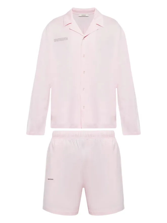 PANGAIA Pangaia スローガンプリント コットン パジャマセット（ピンク）の商品画像