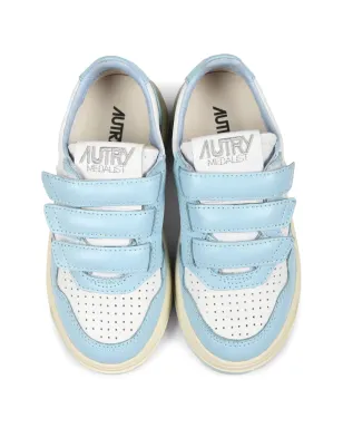 Autry Kids レザー スニーカー - ブルー - サムネイル4