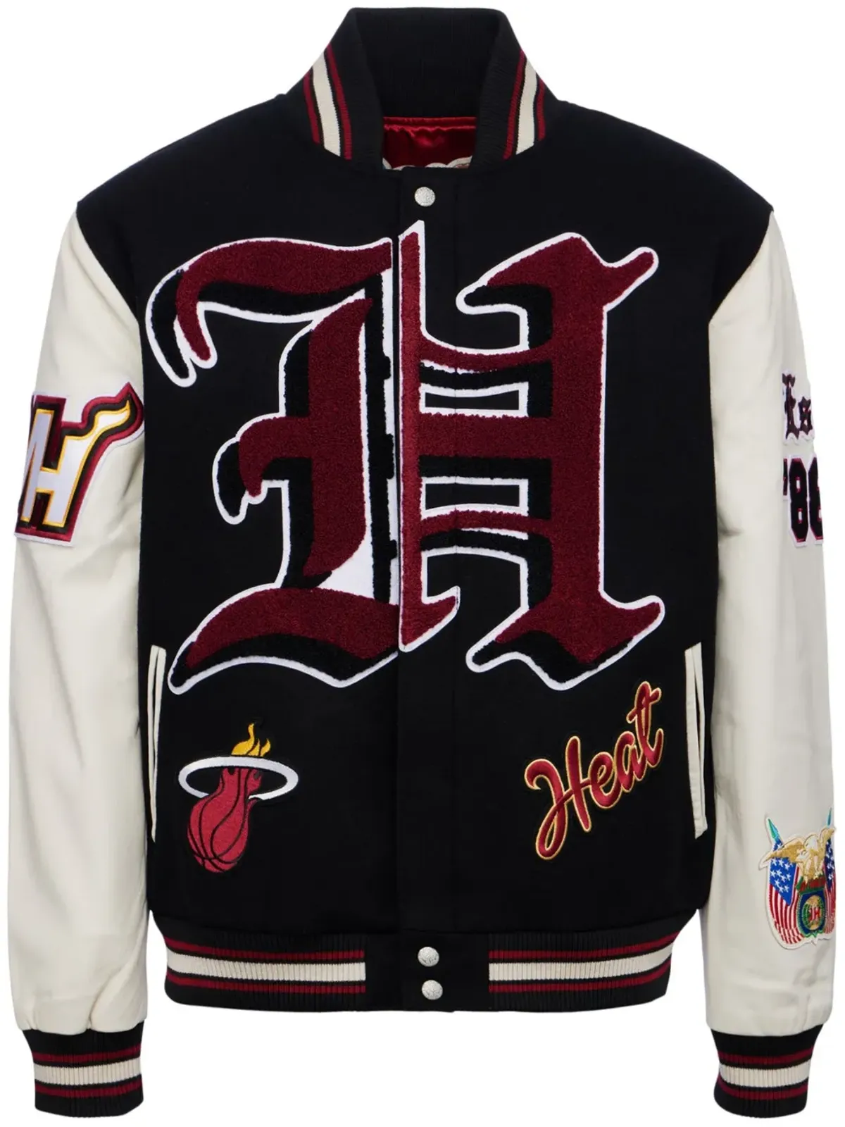 Jeff Hamilton Miami Heat ジャケット - ブラック - 画像1