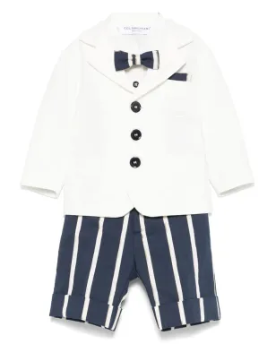 Colorichiari ストライプ柄ショーツ・シャツ・ブレザーセット - サムネイル1
