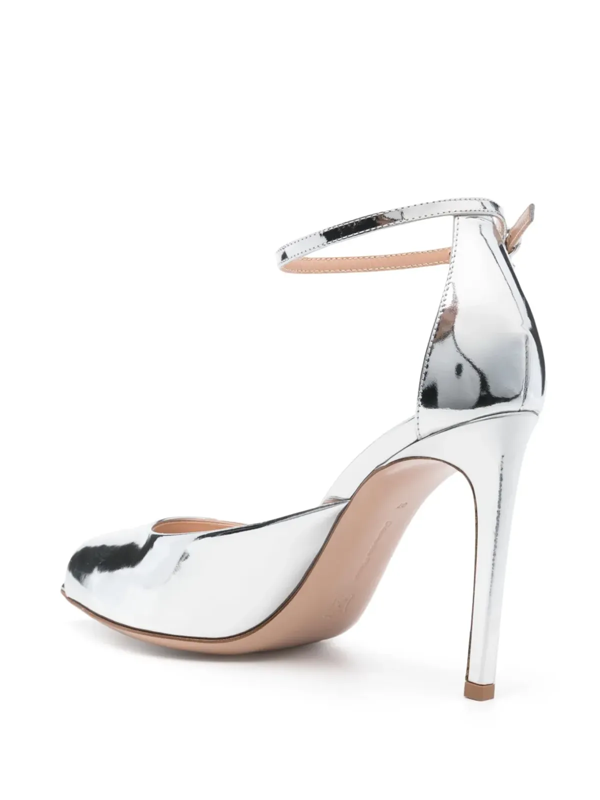 Gianvito Rossi エセルパンプス - シルバー - 画像3