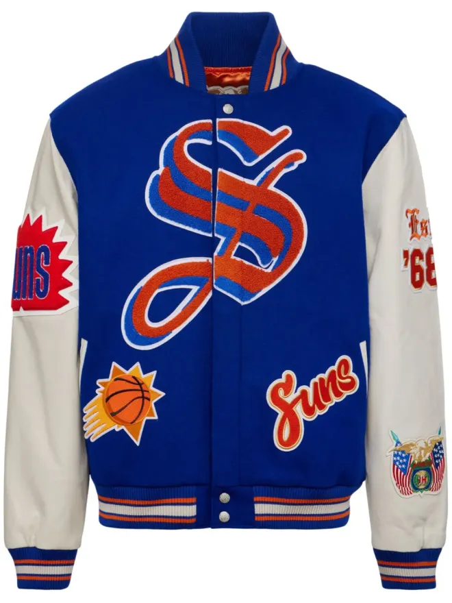 Jeff Hamilton Jeff Hamilton x Phoenix Suns ボンバージャケット - ブルーの商品画像