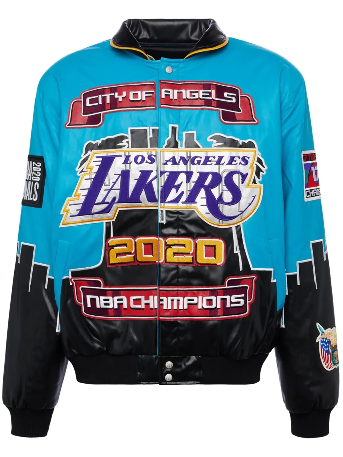 Jeff Hamilton LA Lakers チャンピオンシップ ジャケット - 画像1