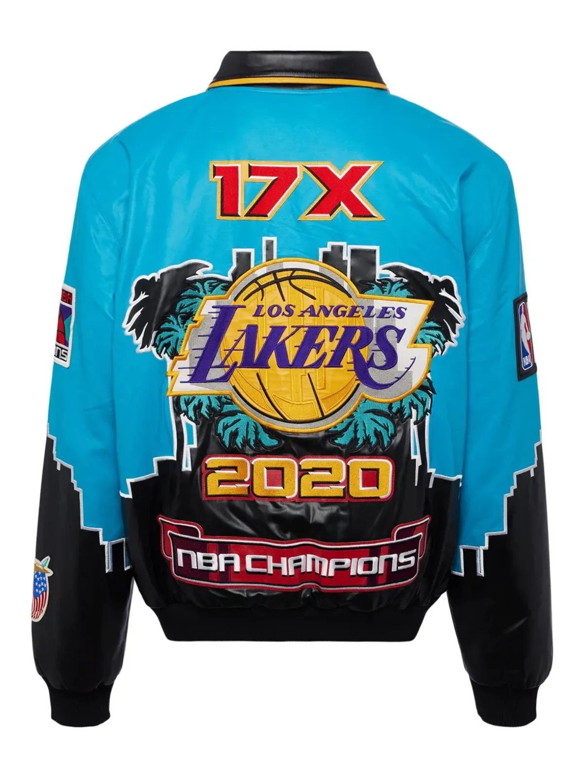 Jeff Hamilton LA Lakers チャンピオンシップ ジャケット - 画像2