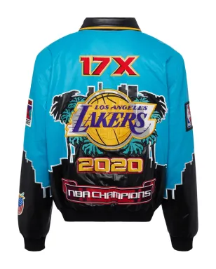 Jeff Hamilton LA Lakers チャンピオンシップ ジャケット - サムネイル2