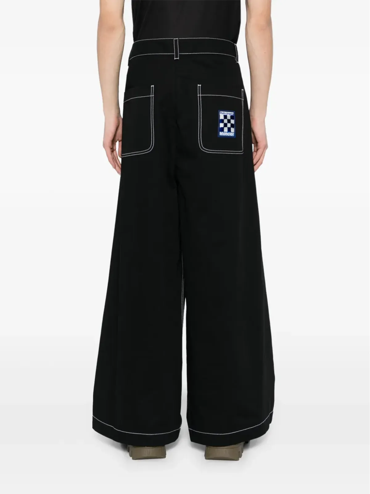 Palm Angels x Moncler ワイドレッグパンツ - 画像4