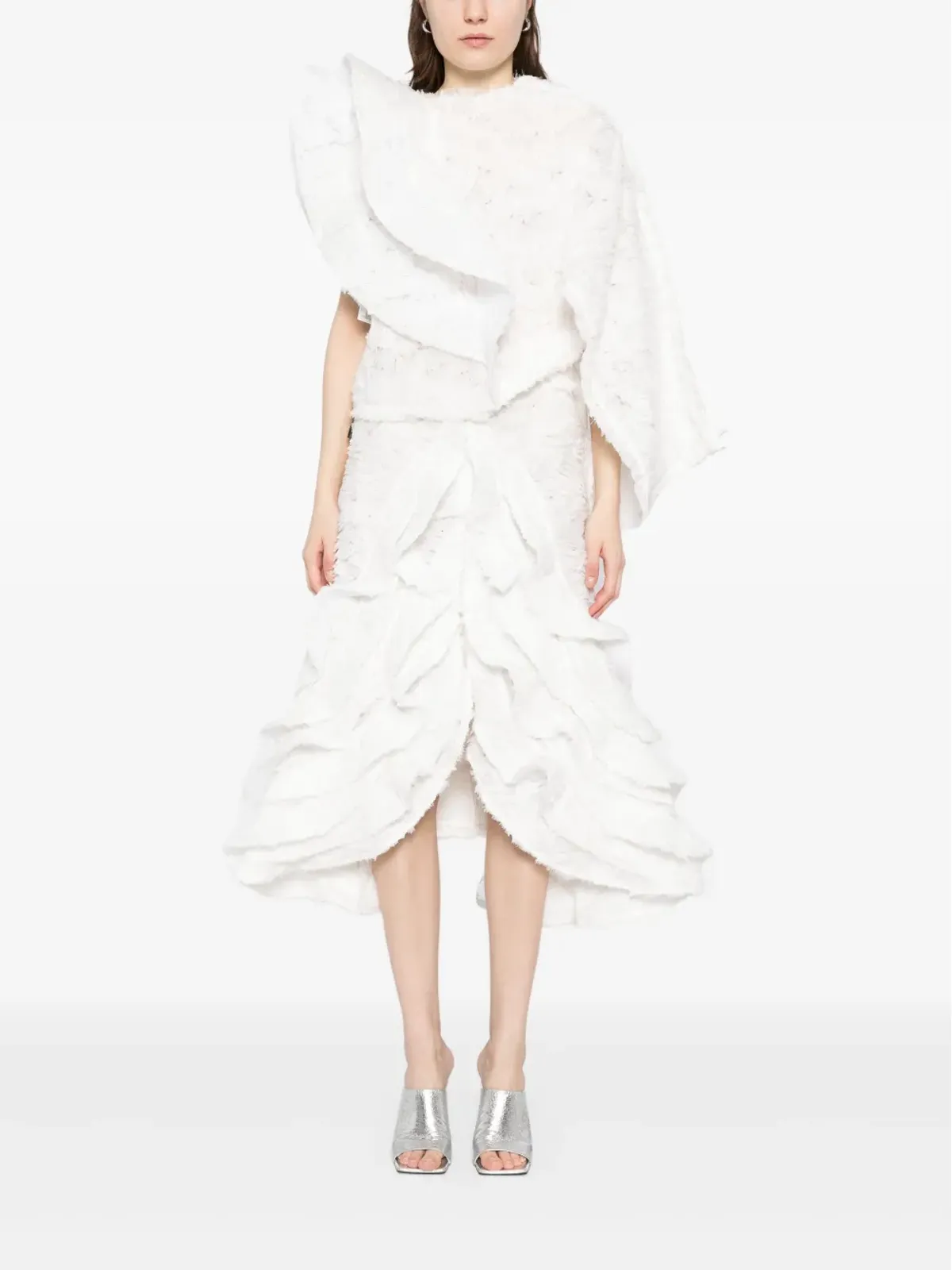 Maticevski Vapour top - White - 画像2