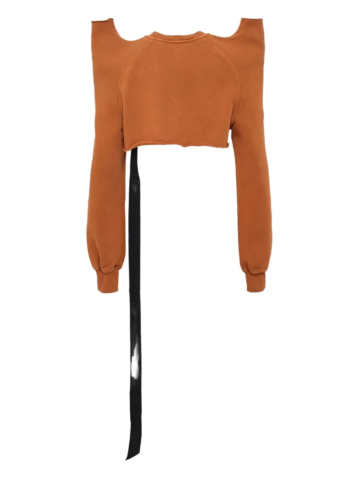 Rick Owens DRKSHDW エクステンドショルダー クロップトップ - 画像2