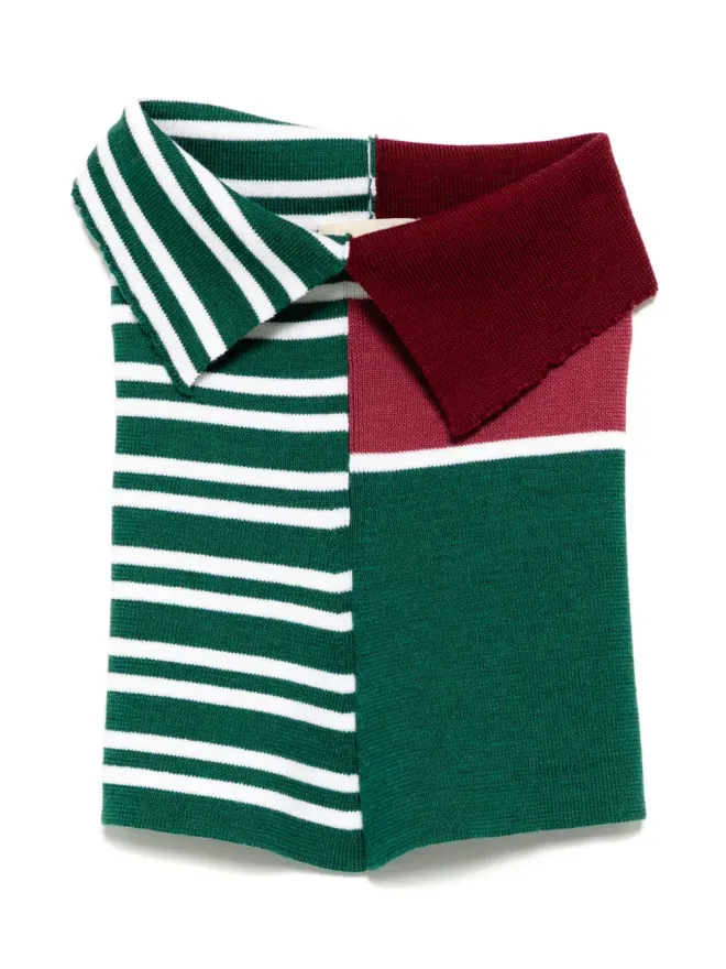 Stefan Cooke Stefan Cooke ニットスヌードスカーフ - レッドの商品画像