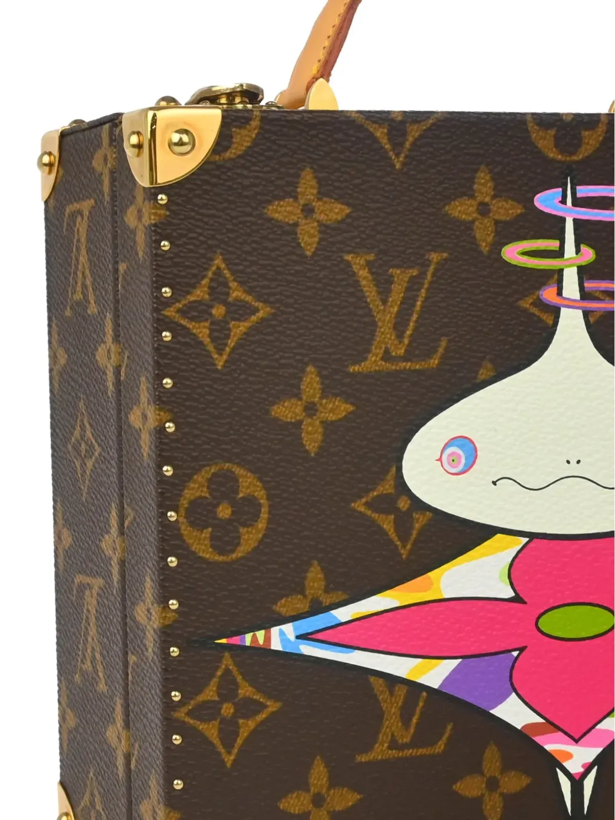 Louis Vuitton ビンテージ x Takashi Murakami 1990年代-2000年代 オニオンヘッド ハンドバッグ - ブラウン - 画像3