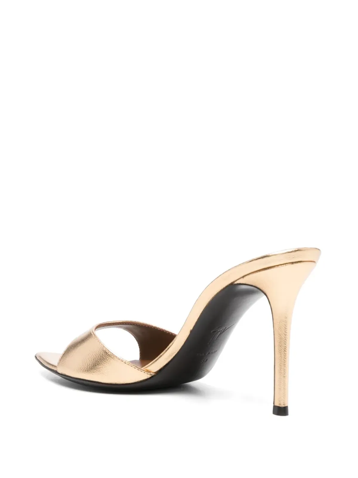 Giuseppe Zanotti 90mm イントリゴ サンダル - ゴールド - 画像3