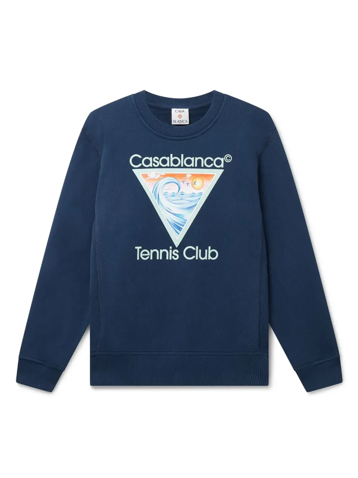 CASABLANCA KIDS ロゴプリント スウェットシャツ - 画像1