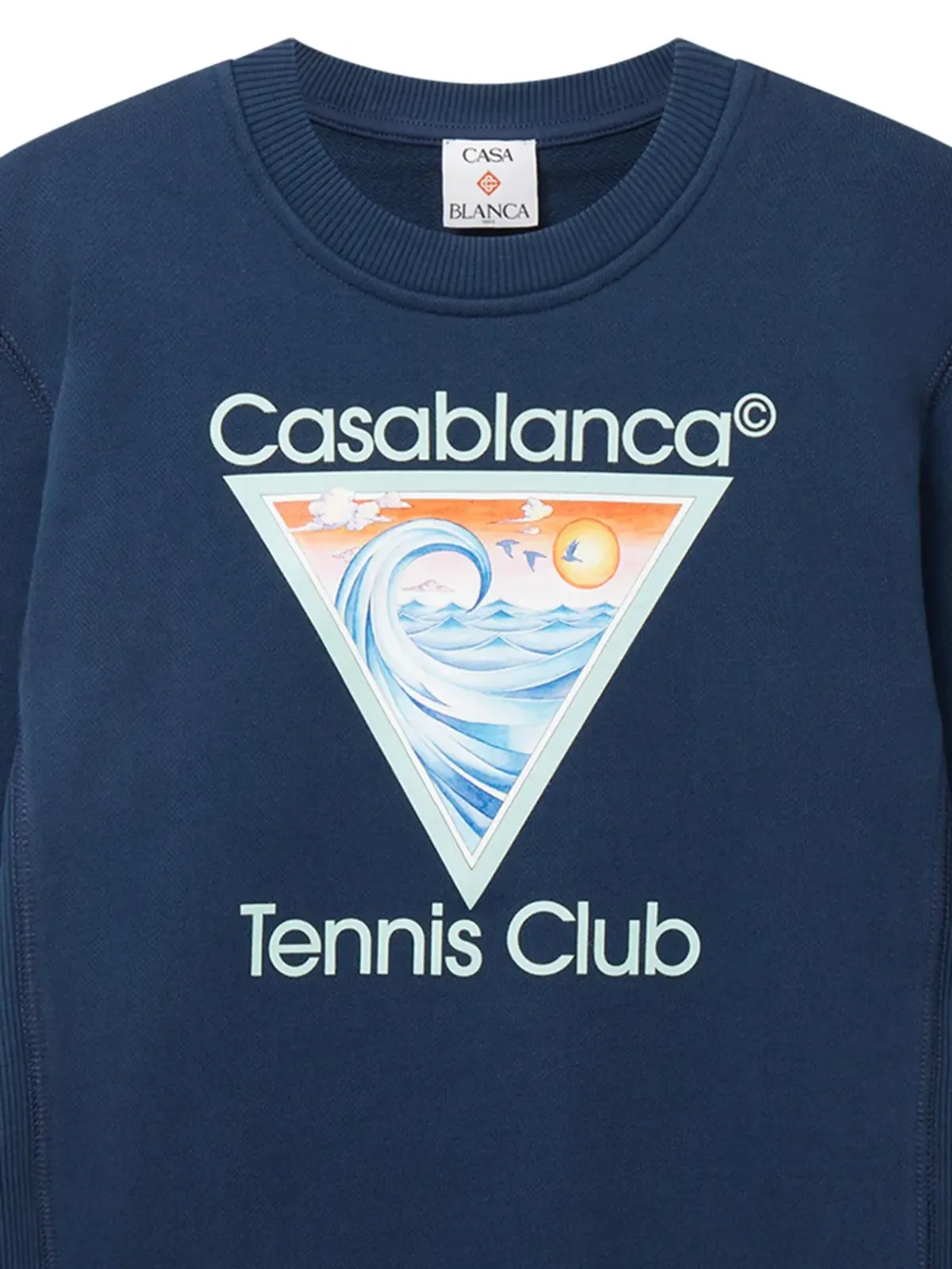 CASABLANCA KIDS ロゴプリント スウェットシャツ - 画像3