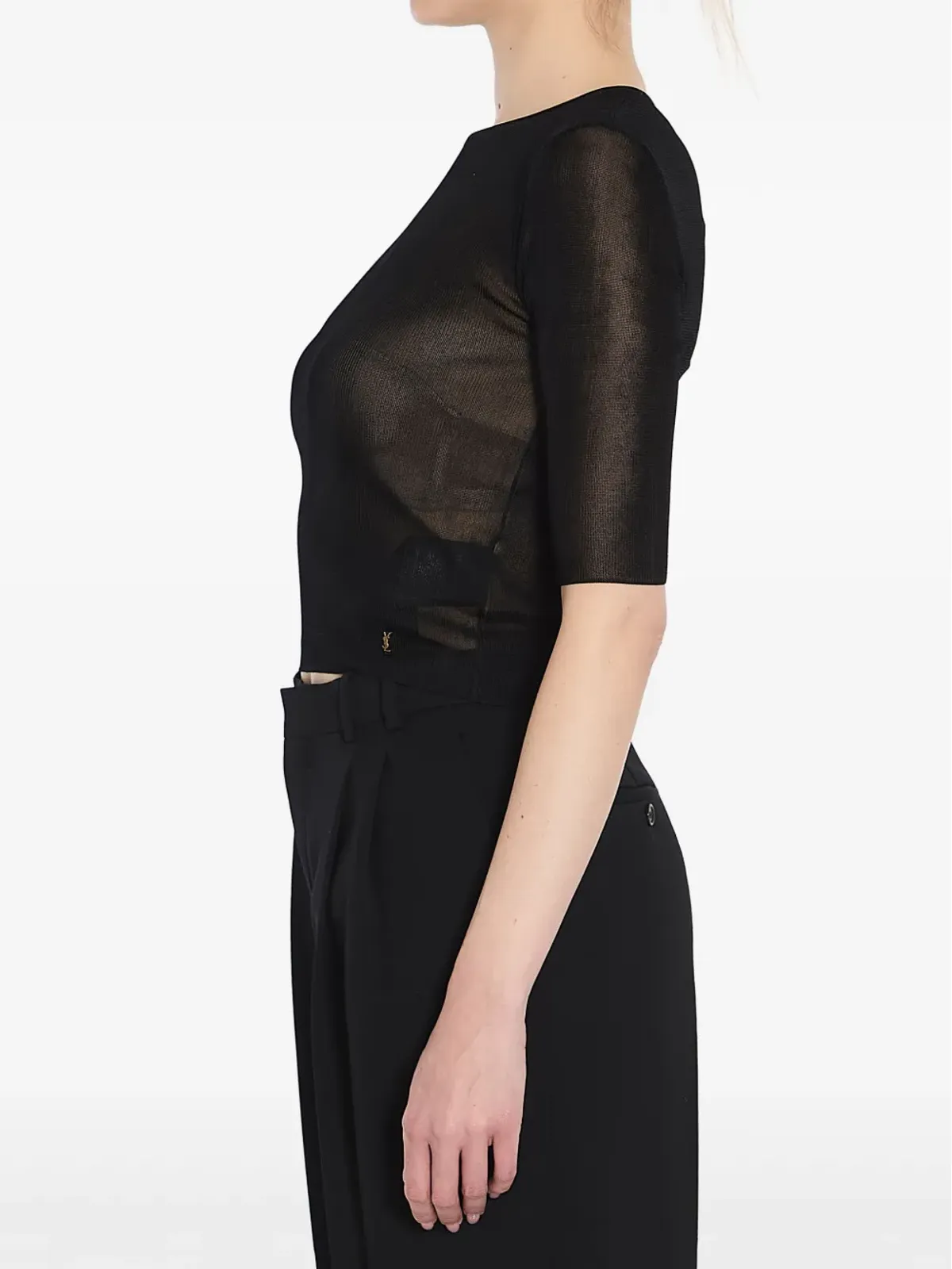 Saint Laurent Cassandre クロップトップ - 画像2