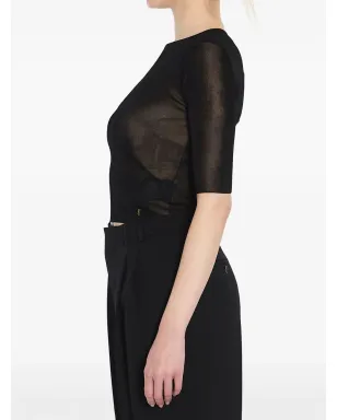 Saint Laurent Cassandre クロップトップ - サムネイル2
