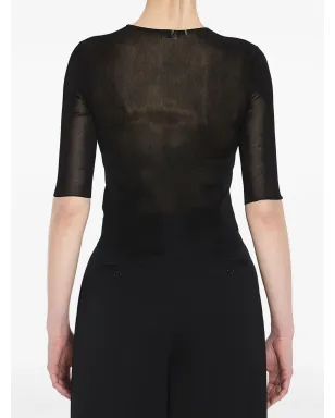 Saint Laurent Cassandre クロップトップ - サムネイル3