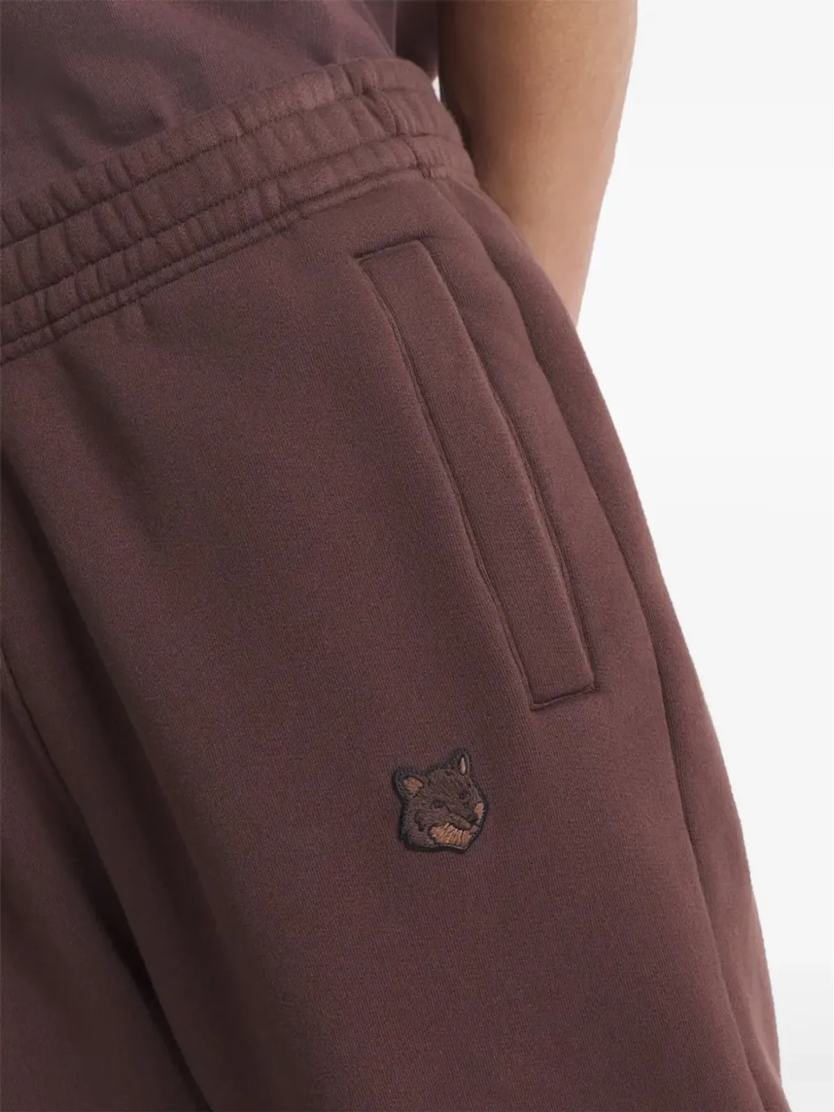 Maison Kitsuné ロゴプリント トラックパンツ - 画像5