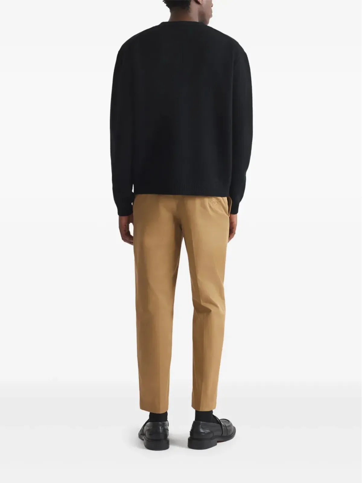 Maison Kitsuné コットンパンツ - ブラウン - 画像3