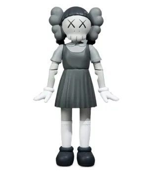 KAWS × Squid Game Young-Hee Monotone フィギュア - グレー - サムネイル1