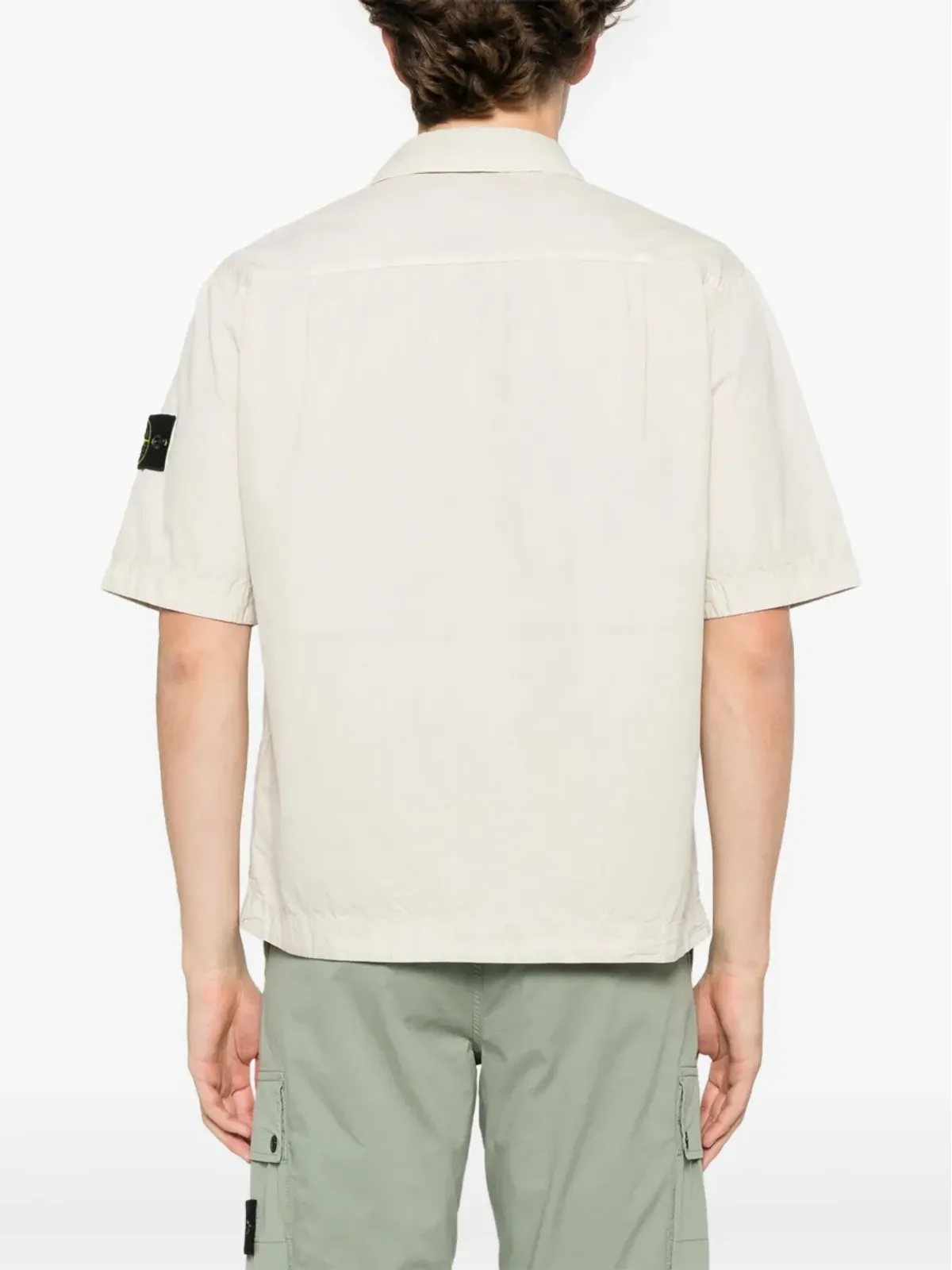 Stone Island 取り外し可能なバッジシャツ - 画像4
