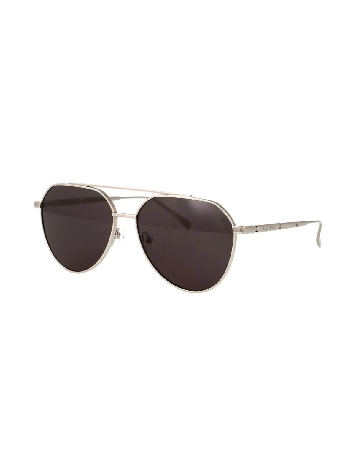 Alexander McQueen Eyewear パイロットフレーム サングラス - 画像2