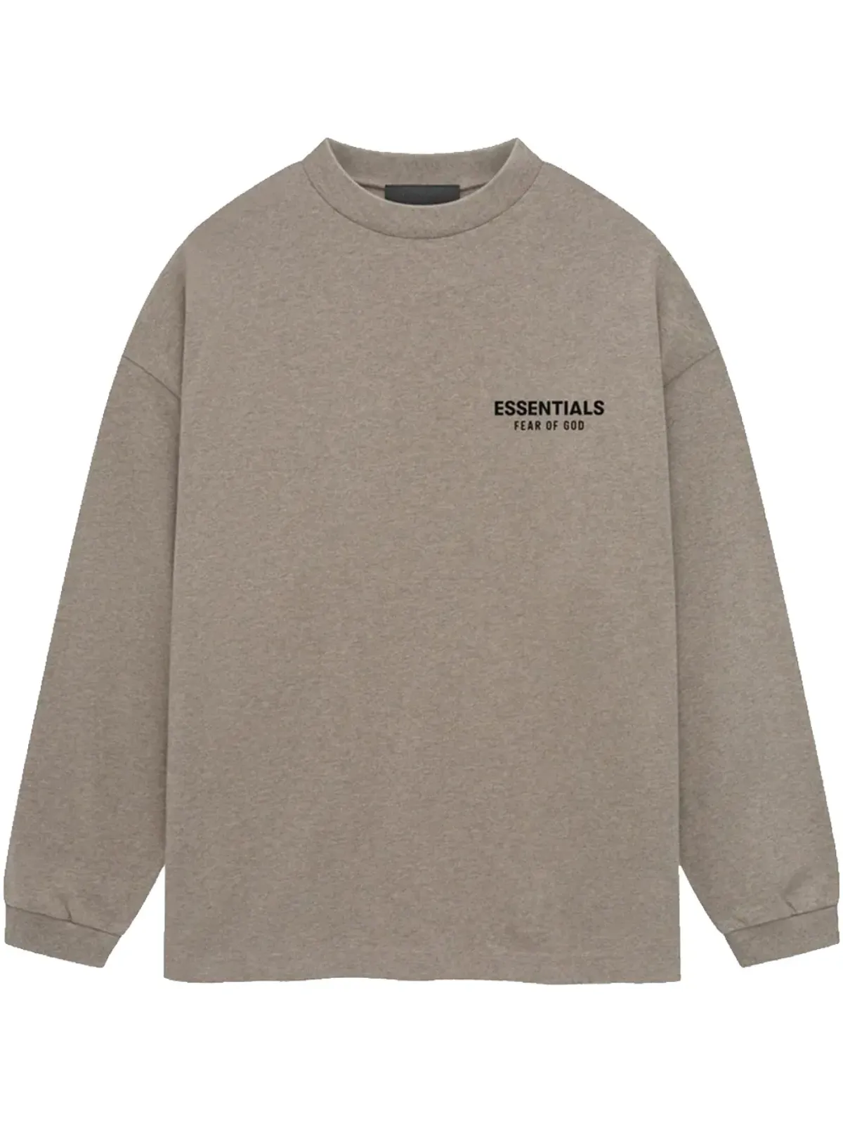 FEAR OF GOD ESSENTIALS ジャージー長袖Tシャツ - グレー - 画像1