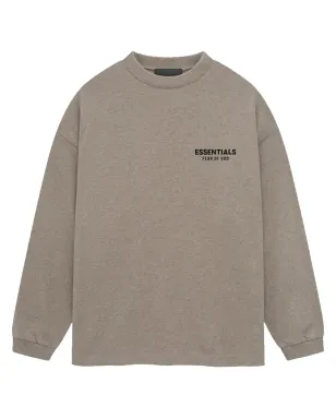 FEAR OF GOD ESSENTIALS ジャージー長袖Tシャツ - グレー - サムネイル1