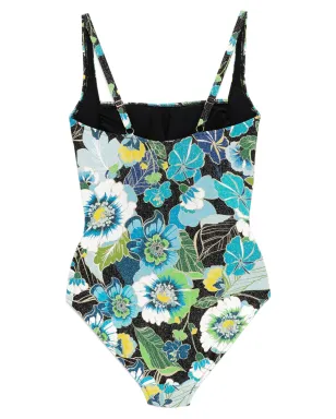 Johnny Was リュッシュド ワンピース水着 - サムネイル2