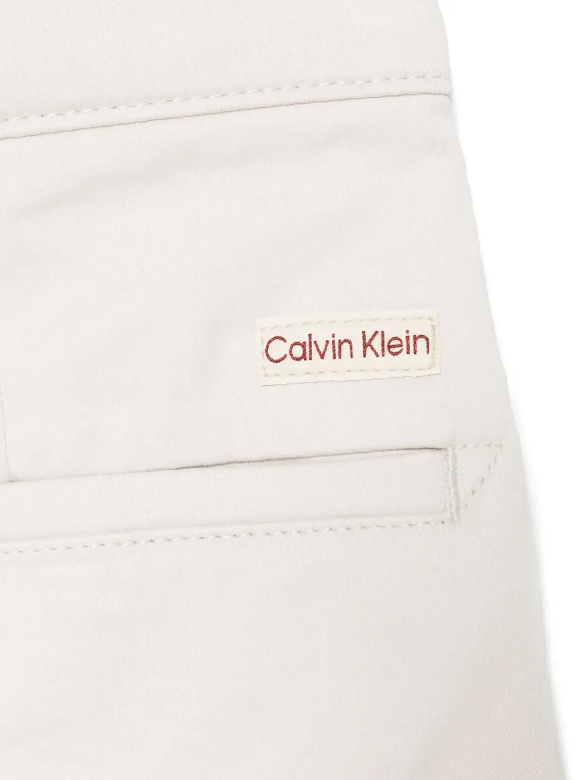 Calvin Klein Kids テーラードパンツ - グレー - 画像3