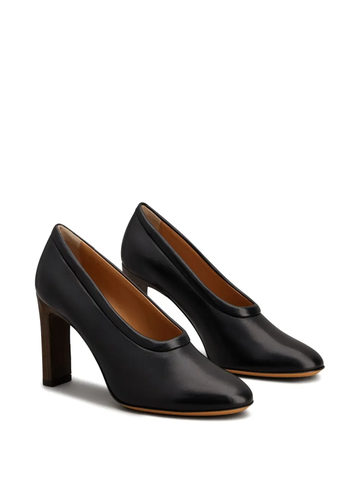 Tod's レザー パンプス ブラック - 画像2