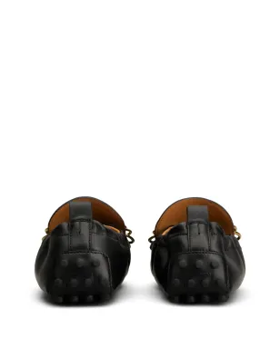 Tod's リング装飾ローファー - ブラック - サムネイル3