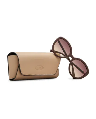 Tod's ロゴ刻印 サングラス - レッド - サムネイル5