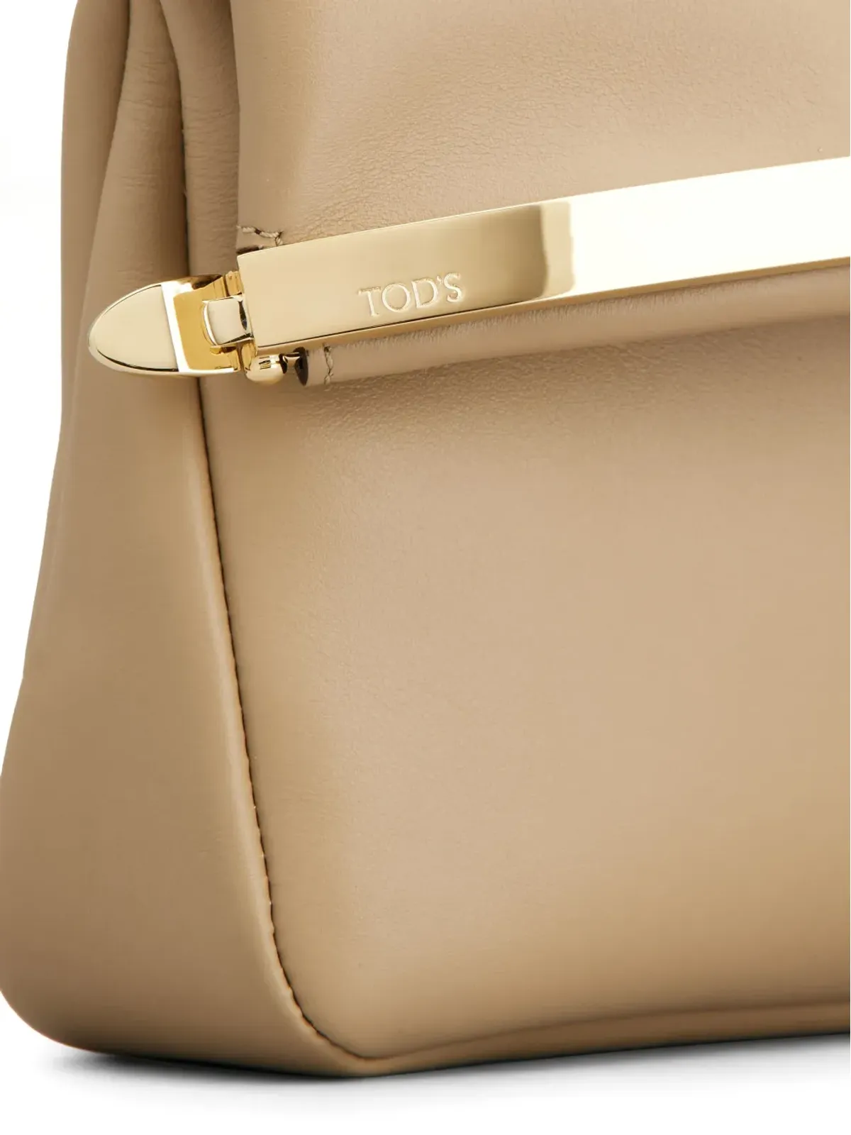 Tod's レザー クラッチバッグ - ニュートラルカラー - 画像5