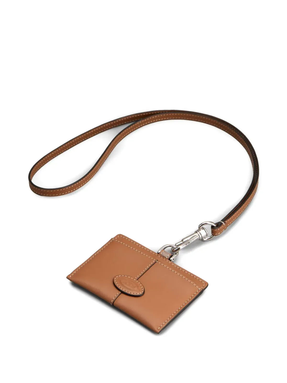 Tod's レザー カードホルダー - ブラウン - 画像3