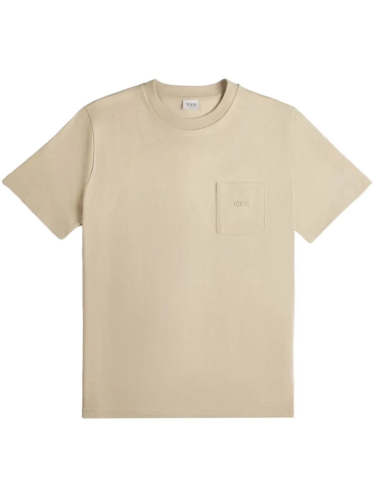 Tod's ロゴ刺繍入り Tシャツ - ニュートラルカラー - 画像1