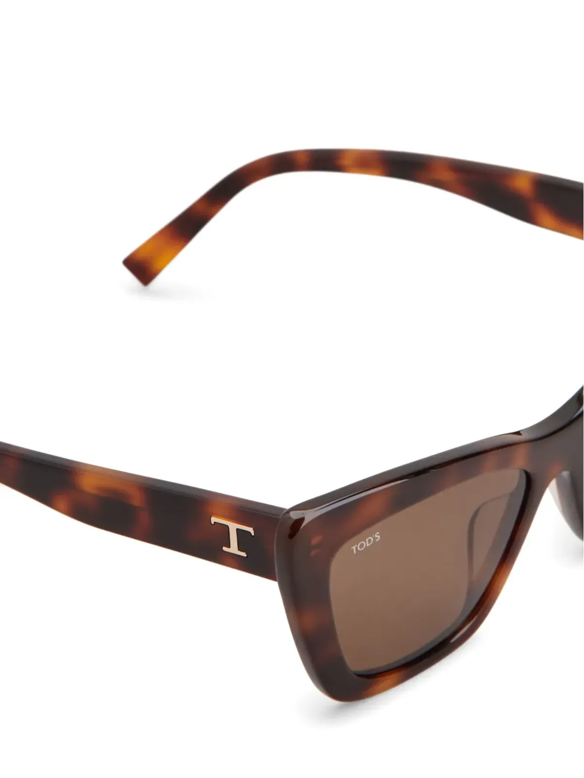 Tod's キャットアイフレーム サングラス - ブラウン - 画像3