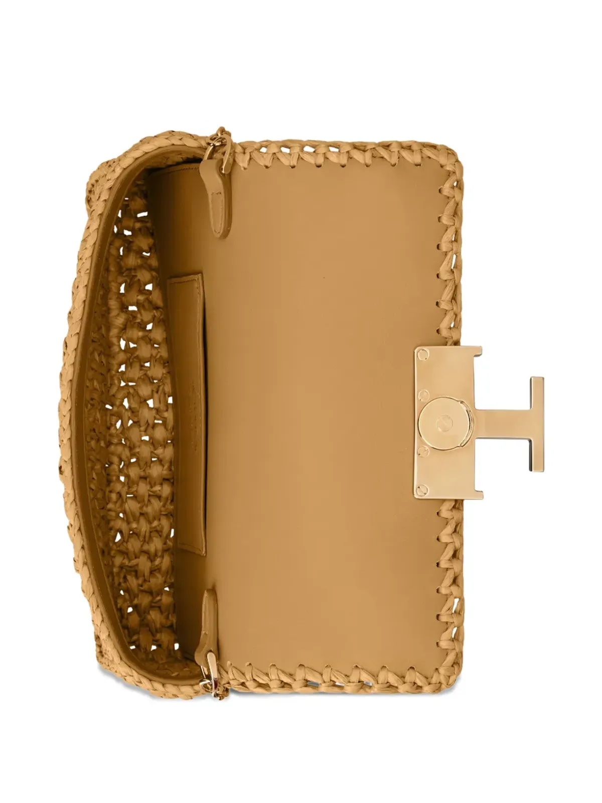 Tod's ミニ ラフィア クロスボディバッグ - 画像4
