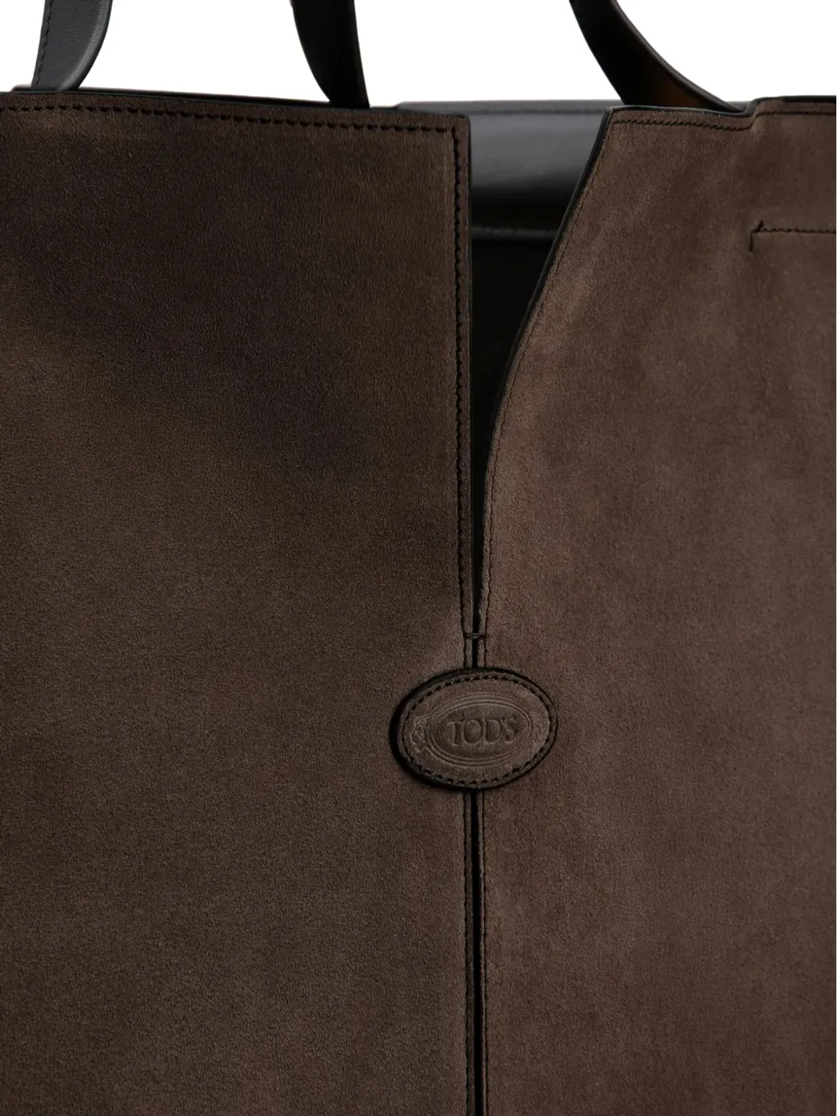 Tod's マキシスエード トートバッグ - ブラウン - 画像5