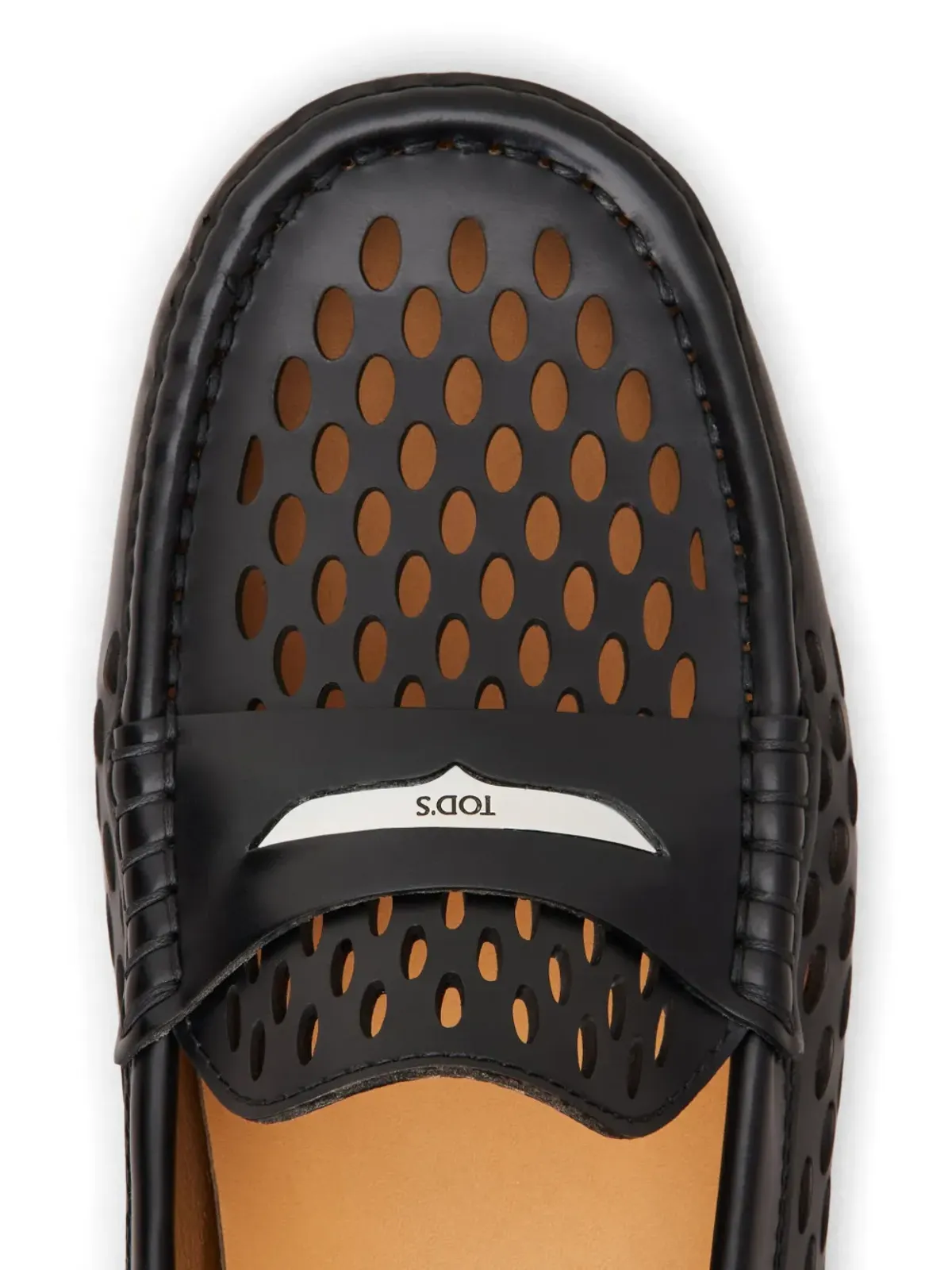 Tod's パンチング ローファー - ブラック - 画像5