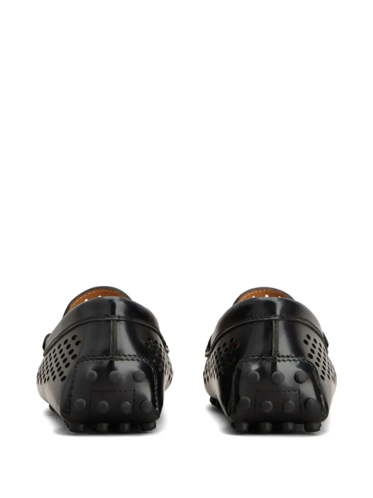 Tod's パンチング ローファー - ブラック - 画像3