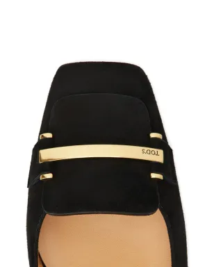 Tod's 50mmスエードスリングバックパンプス - サムネイル5