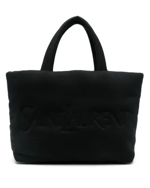 Saint Laurent ジャージー トートバッグ - ブラック - サムネイル1
