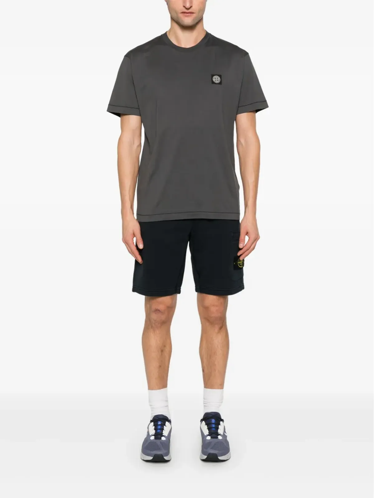 Stone Island コンパスパッチ Tシャツ - 画像2