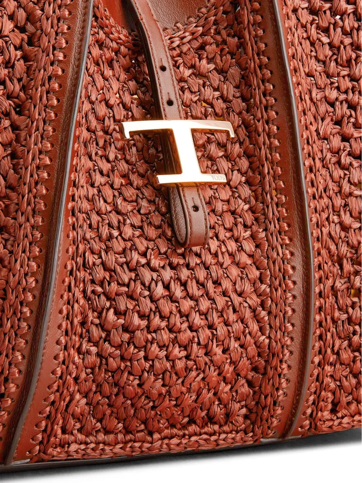 Tod's ミディアム T ティムレス トートバッグ - 画像4