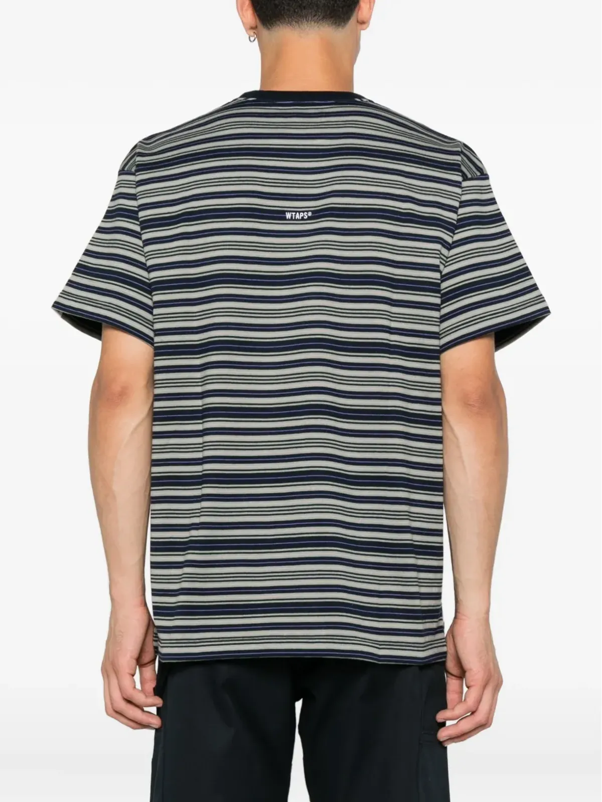 WTAPS ストライプ柄Tシャツ - 画像3
