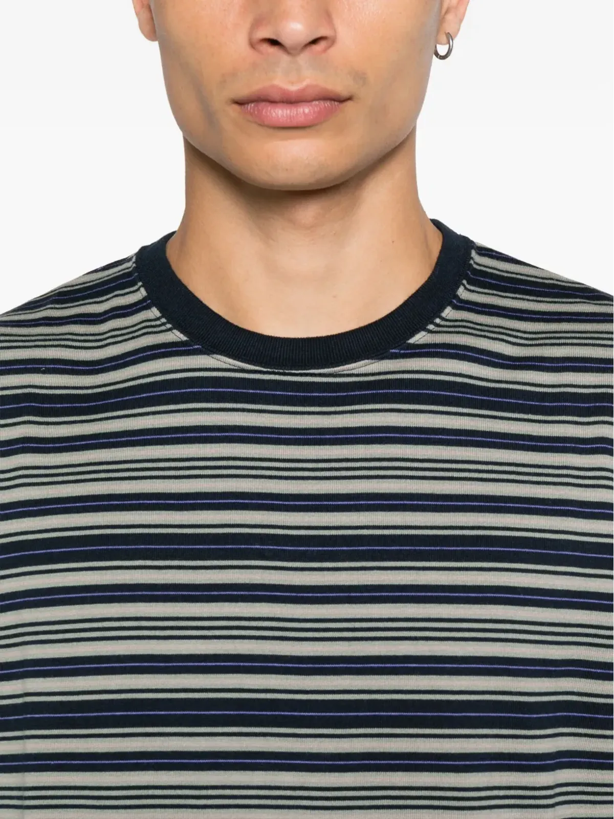 WTAPS ストライプ柄Tシャツ - 画像4