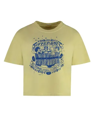MOTHER コットンTシャツ - Yellow - サムネイル1